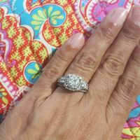Anyone get crap for the size of their engagement ring?