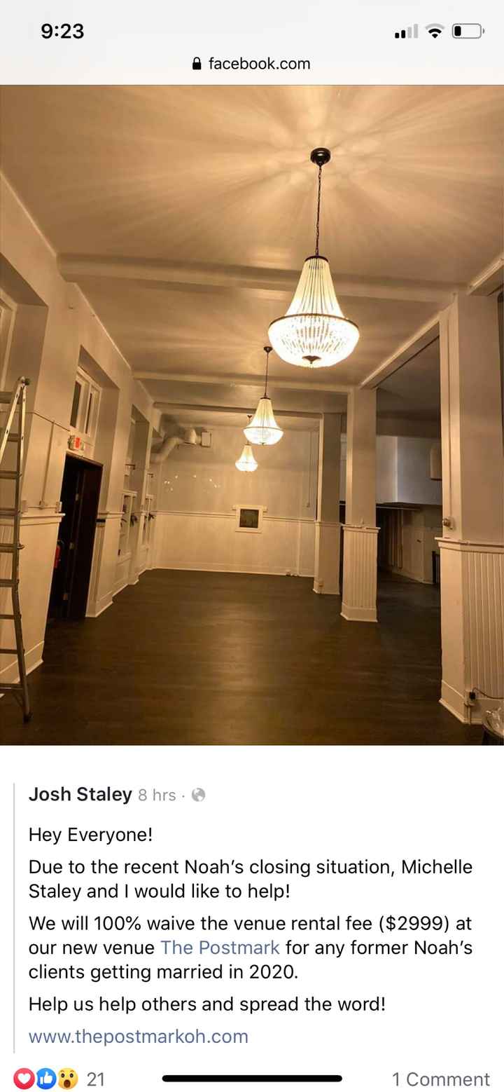 Venue closed - 1