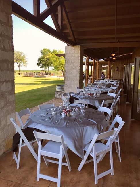 Assigned seating or no assigned seating for reception 2