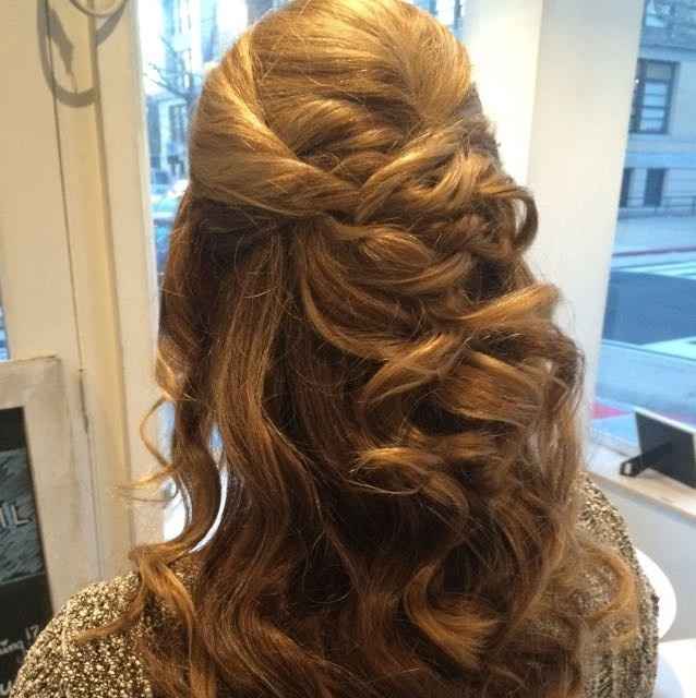 Hair and makeup trial