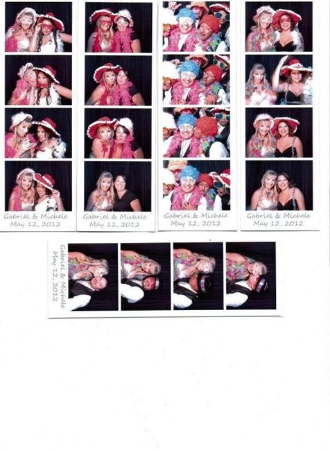 For those who had a photo booth at your wedding or have been to a wedding with one......