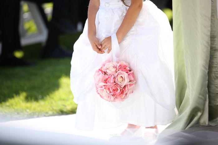 Soo what are you doing about the flower girl basket?