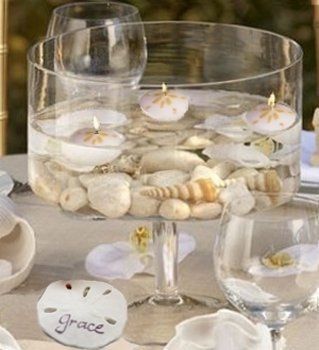 Bringing the beach to our reception...