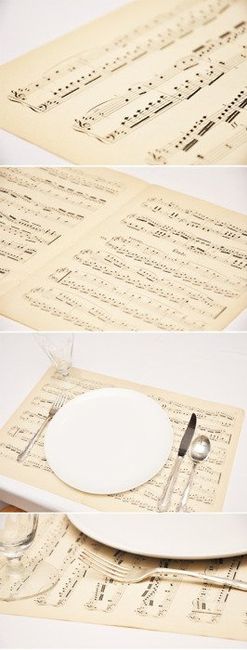 Ideas for a music and memories themed wedding
