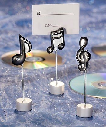 Ideas for a music and memories themed wedding