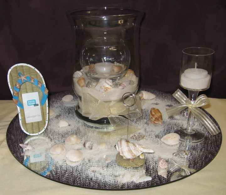 Beach Centerpiece Advice
