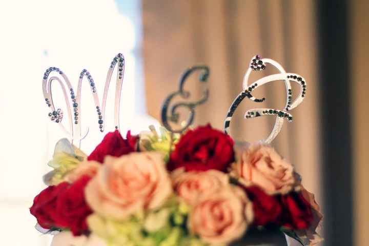 Custom Monogram For Cake