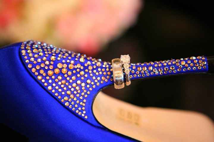 Show me your shoes and wedding band!!!!!!! I WANT TO SEE!!!!! =)