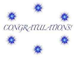 CONGRATULATIONS