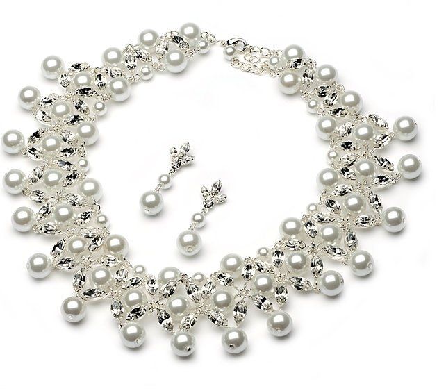 Would this necklace look good with my wedding dress?! *PICS*