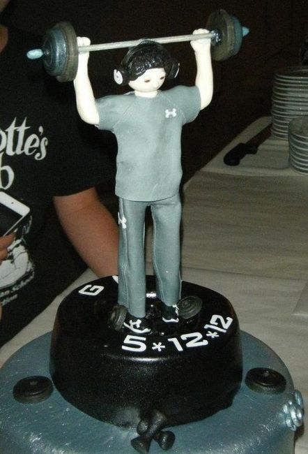 Surprising Hubby With Grooms Cake :)