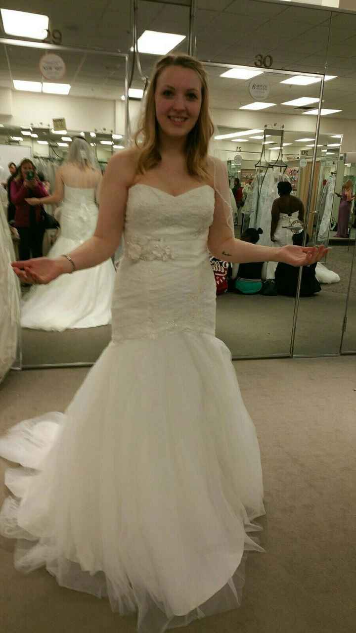 I found a dress!