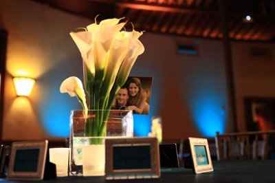 Post your reception centerpieces