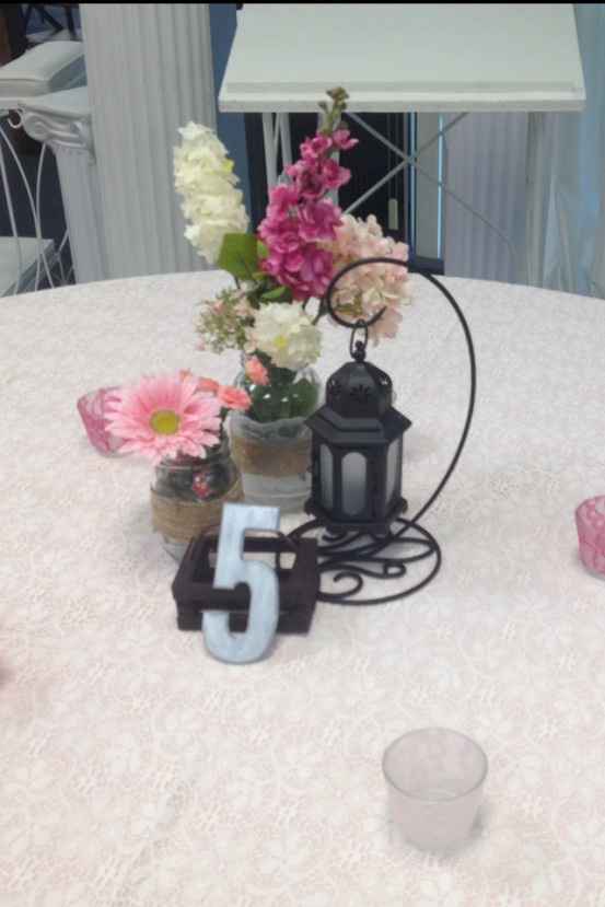 mason jar centerpieces