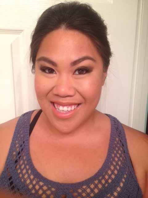 Hair and Makeup Trial, would love advice! (pics)