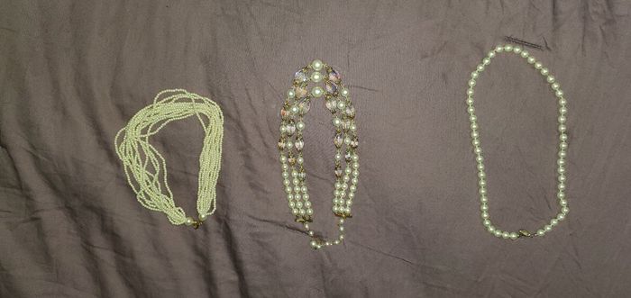 Necklace/other jewelry with my dress - 1