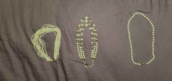 Necklace/other jewelry with my dress - 1