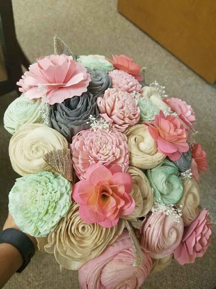 Bouquet finally arrived...eco flower