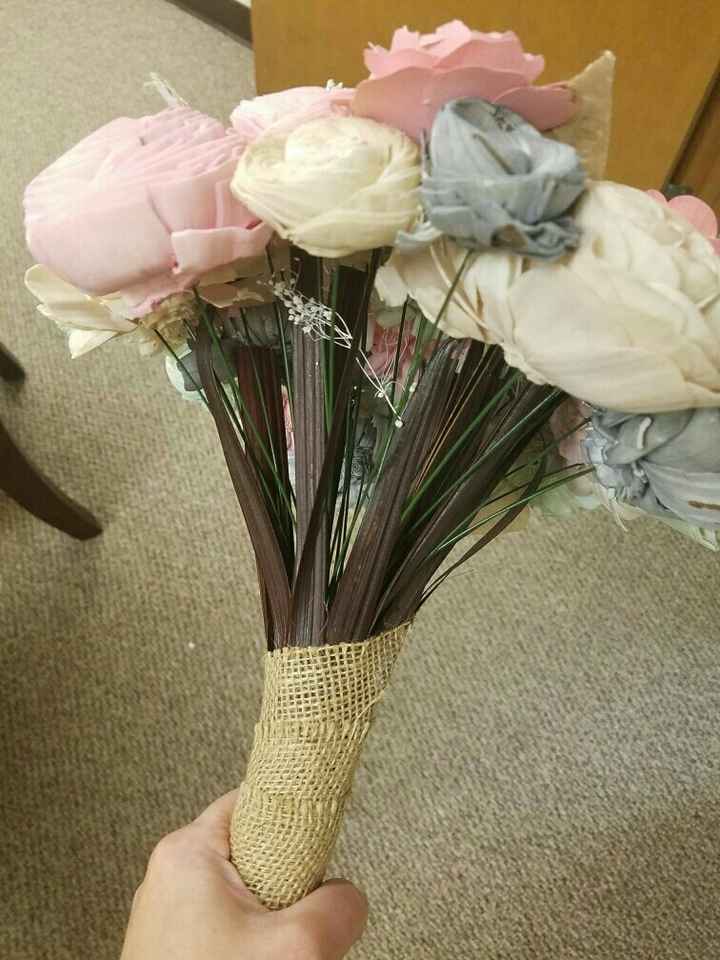 Bouquet finally arrived...eco flower
