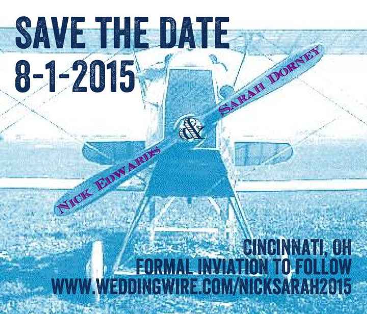 My Save the Date Problems (Pics)