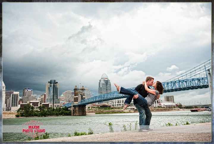 I think I'm starting to go a little overboard with Engagement Pic ideas.