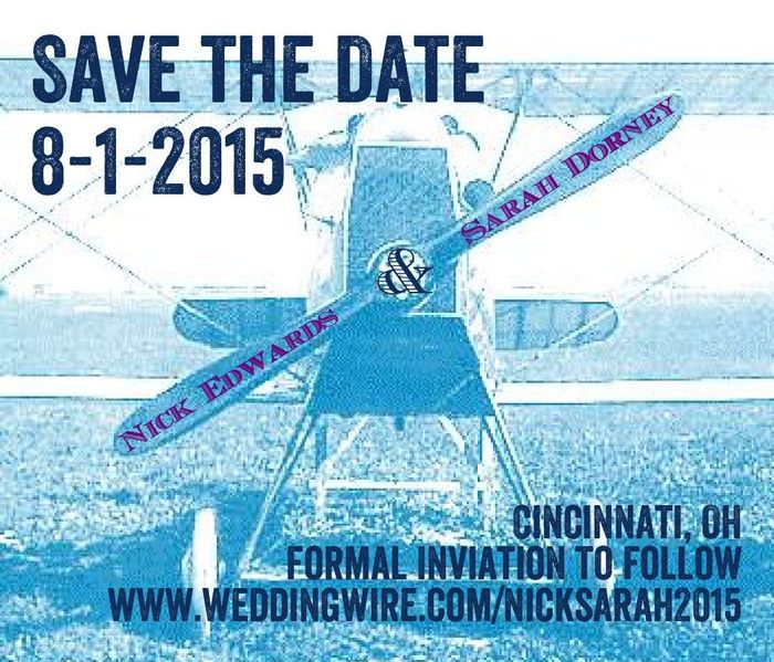 My Save the Date Problems (Pics)