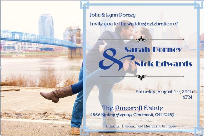 Which Invitation do you like?