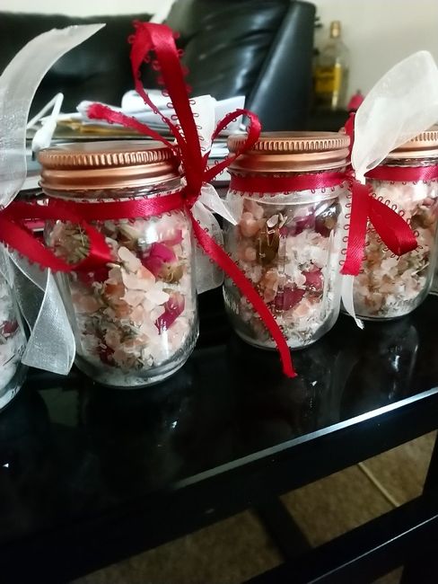 Started my wedding party gifts - 1