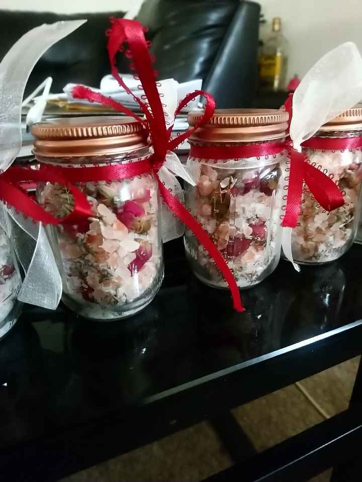 Started my wedding party gifts - 1