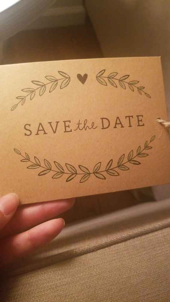 Save the dates - 1