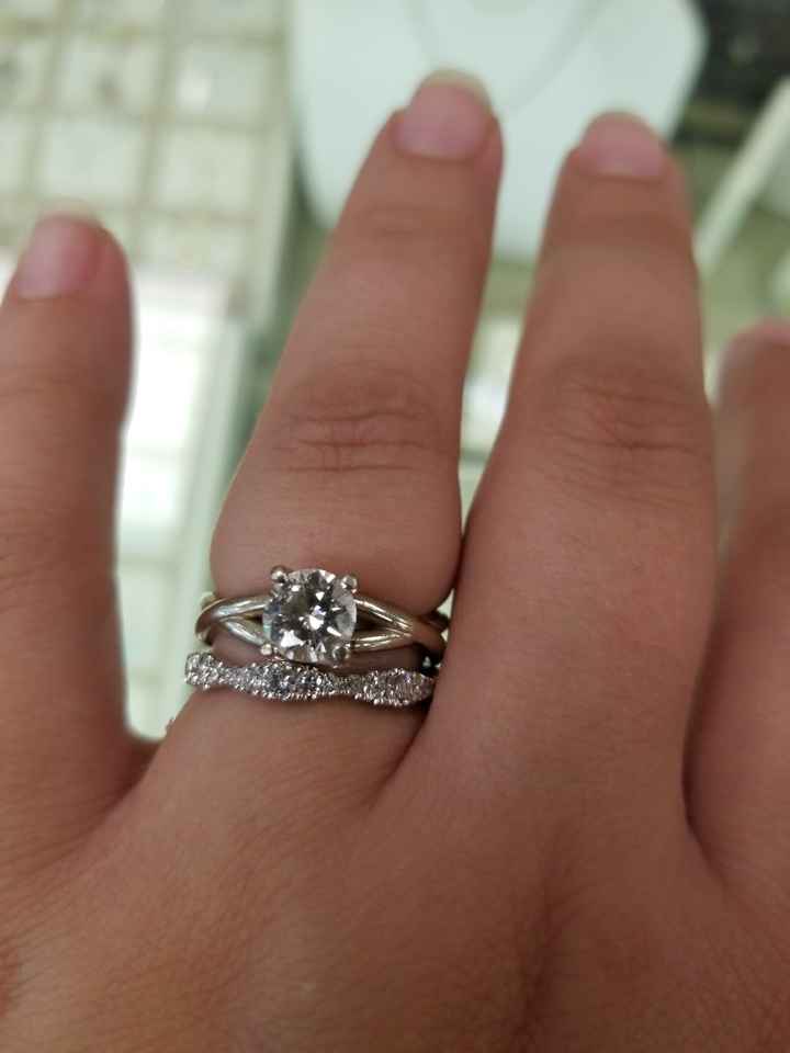 Finally got a wedding band! Show me yours :) - 1