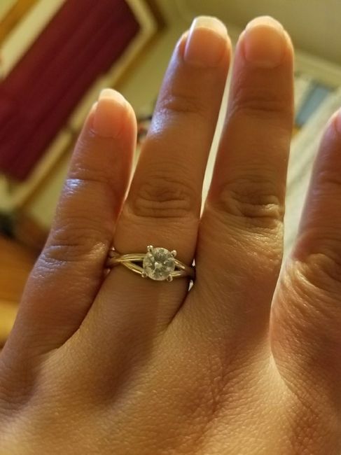 Engagement/wedding rings