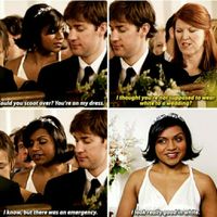  Guest wears white wedding dress - 1