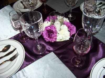 my mock table setting...w/pictures....opinions please