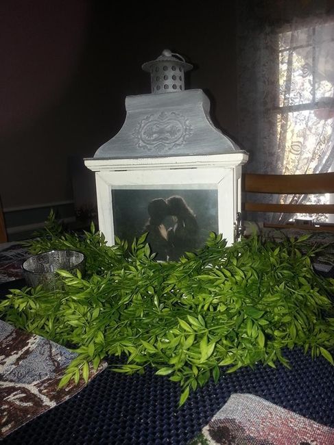 First attempt at centerpieces:  like the idea overall but need constructive criticism for next attem