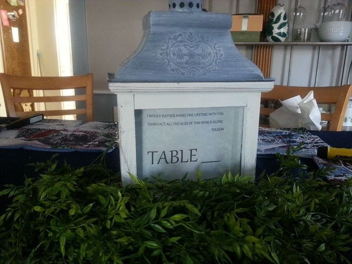 First attempt at centerpieces:  like the idea overall but need constructive criticism for next attem