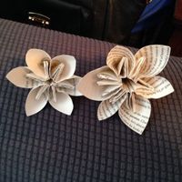 Handmade paper flowers