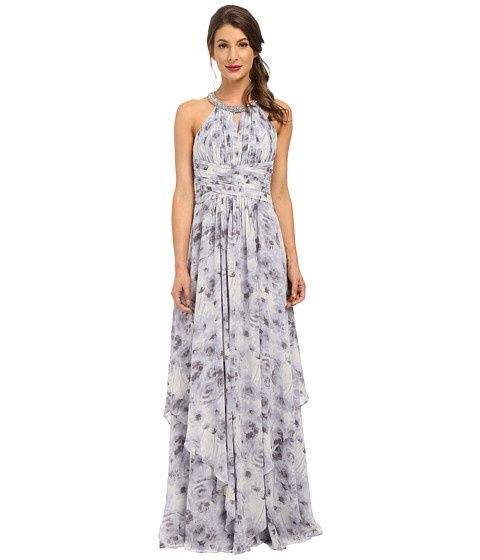 Floral Print Bridesmaids Dresses
