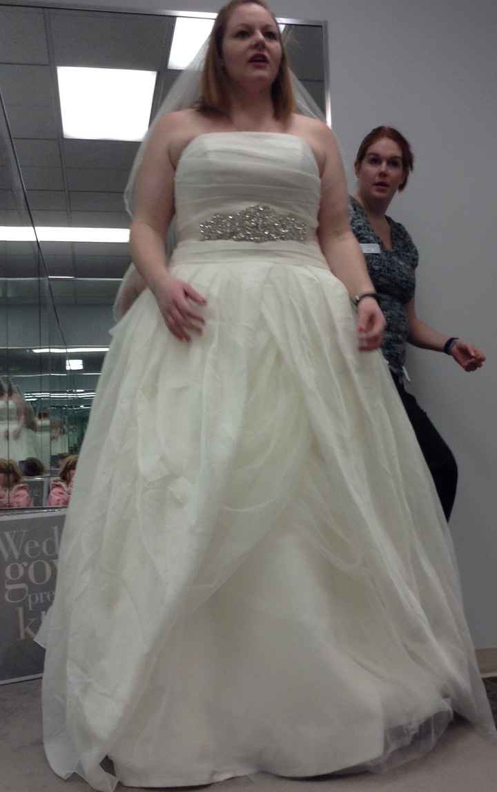 Plus size wedding dress shopping