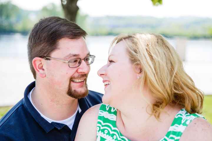 We got our engagement pictures back