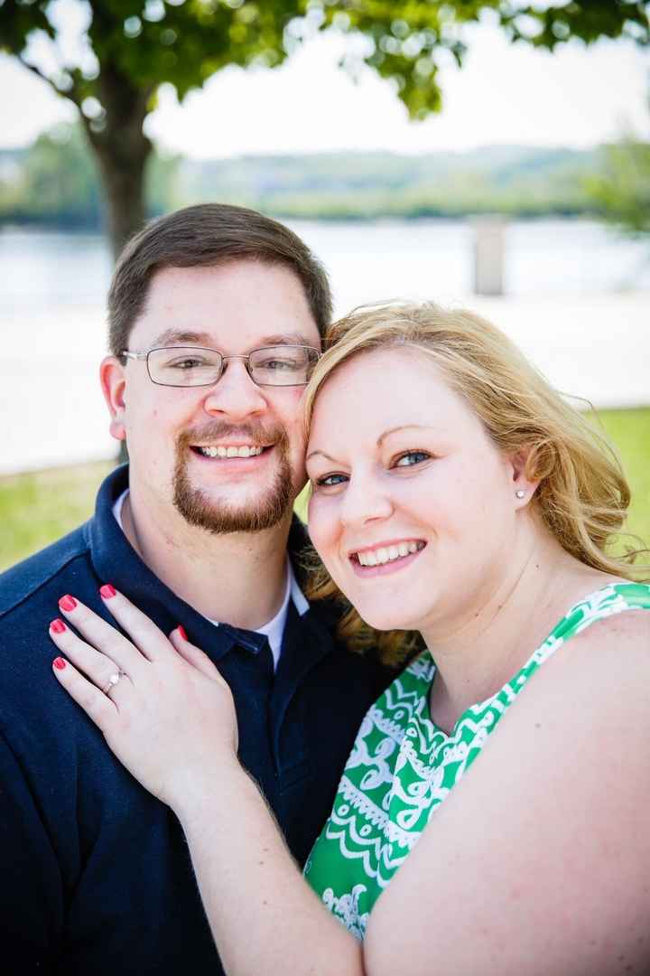 We got our engagement pictures back