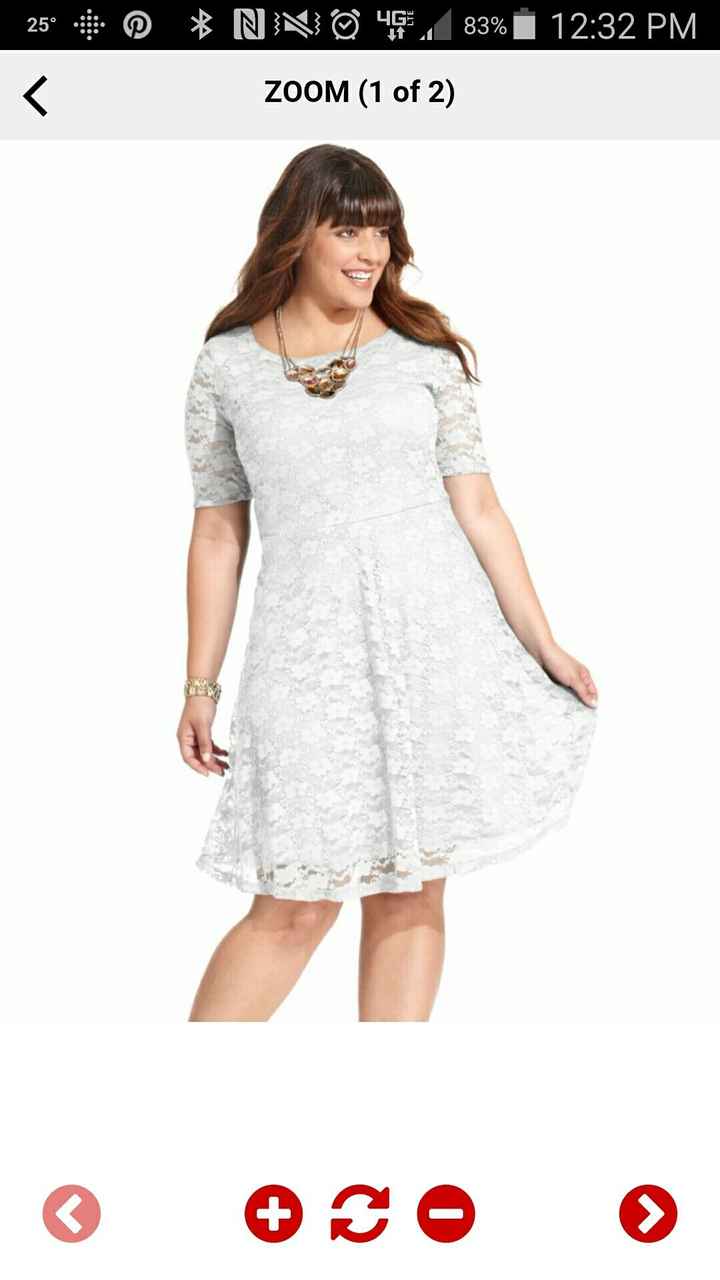 SPINOFF: Plus-Size Rehearsal, Shower, etc Dresses!