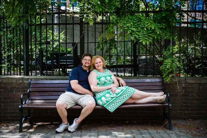 We got our engagement pictures back