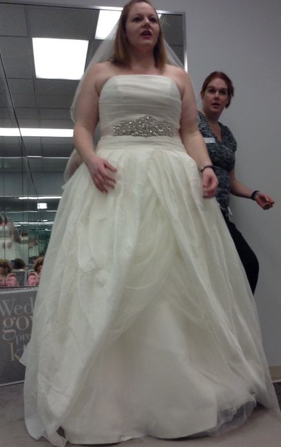 Plus size wedding dress shopping