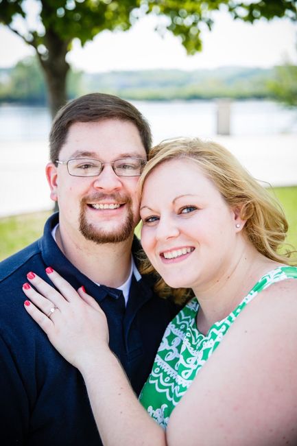 We got our engagement pictures back