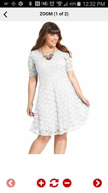 SPINOFF: Plus-Size Rehearsal, Shower, etc Dresses!