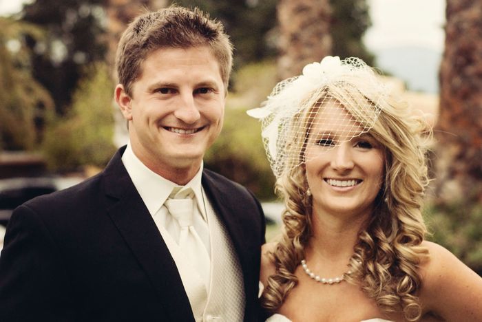 wedding day hair