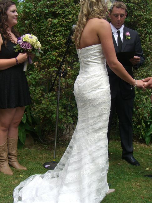 Spin-off! Show me your David's Bridal gowns!