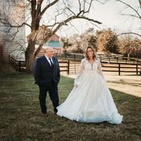 Front of dress