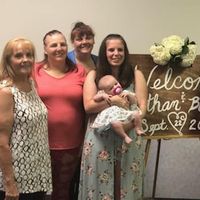 My FMIL, my mom and step mom and my little niece